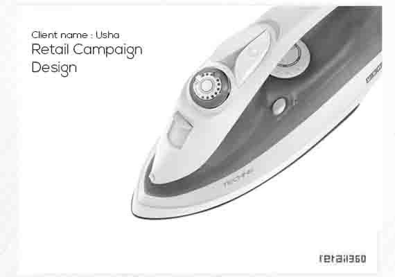 Challenge: Usha Іnternatіonal was looking for a 360 degree campaign to create brand affinity and increase their footprint in the steam iron market through a retail campaign designed to launch and promote Usha Techne irons.